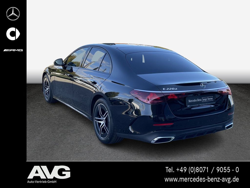 Mercedes-Benz E 220 2025 г. Чёрный, пробег 26453 км