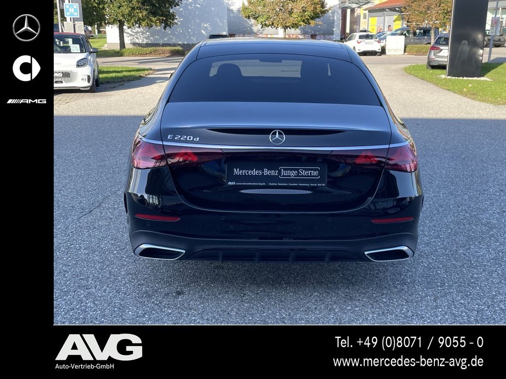 Mercedes-Benz E 220 2025 г. Чёрный, пробег 26453 км