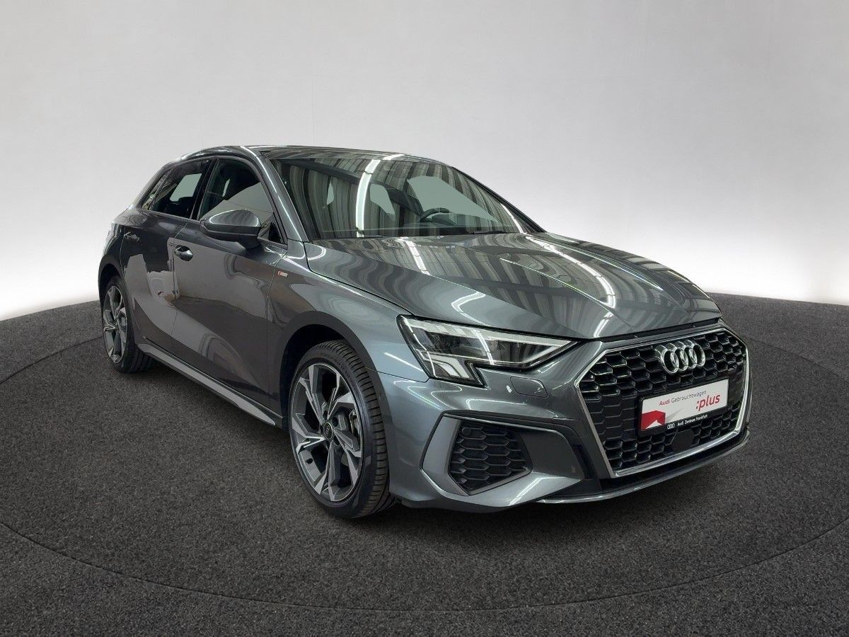 Audi A3 2023 г. Серый, пробег 31951 км