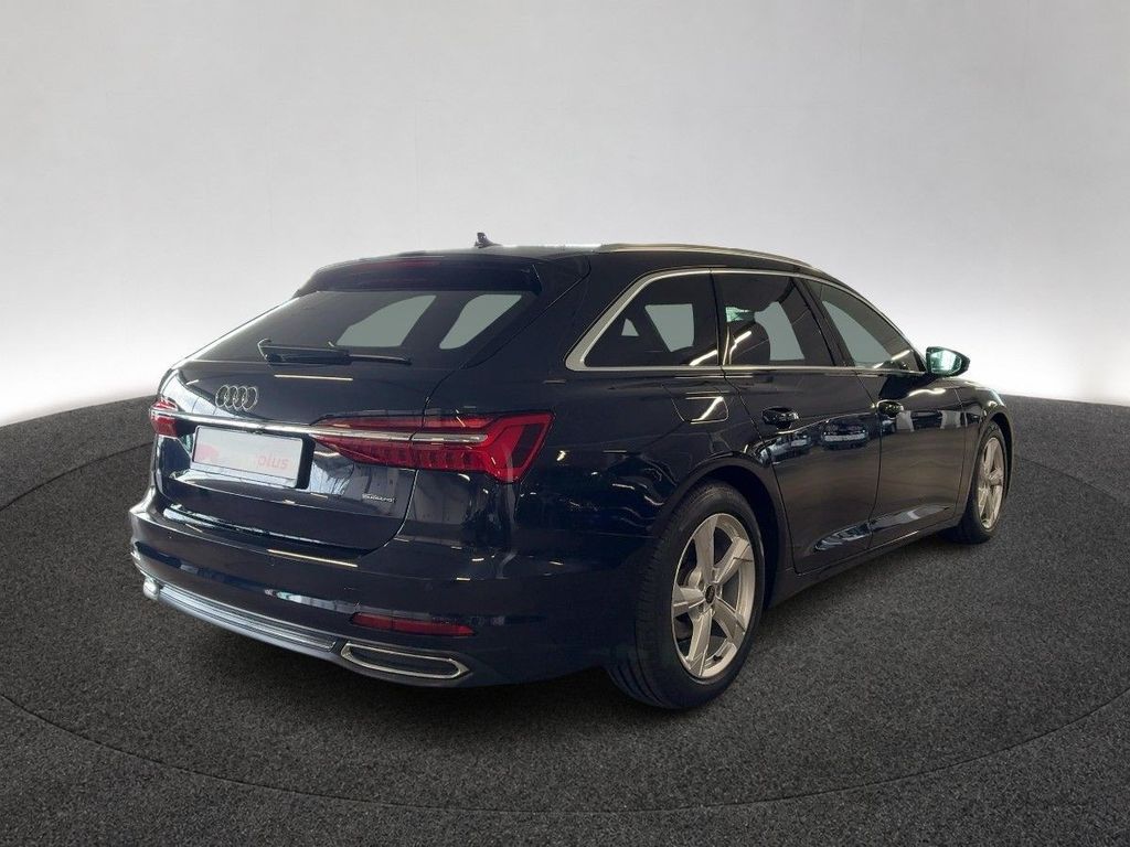 Audi A6 2023 г. Синий, пробег 50444 км