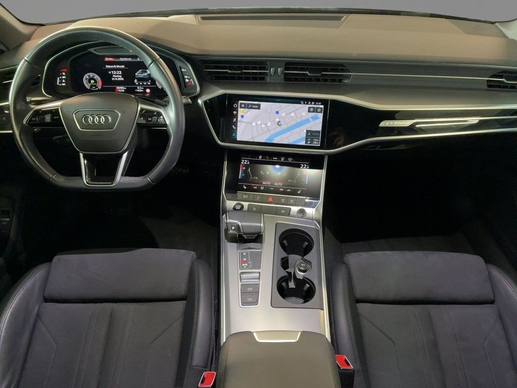 Audi A6 2023 г. Синий, пробег 50444 км