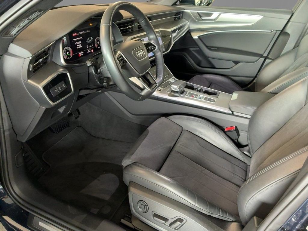 Audi A6 2023 г. Синий, пробег 50444 км
