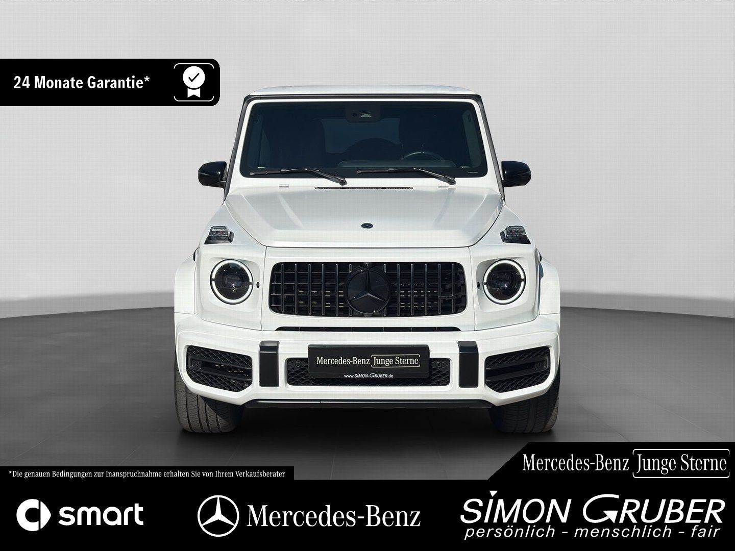 Mercedes-Benz G 63 AMG 2023 г. Белый, пробег 36521 км