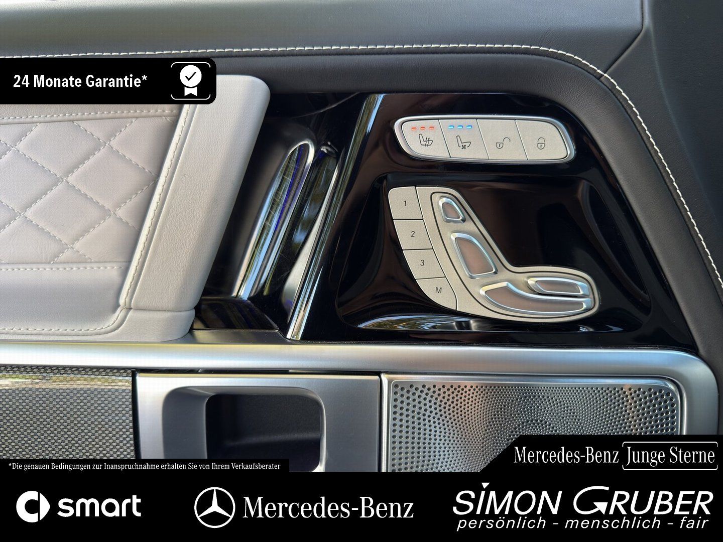 Mercedes-Benz G 63 AMG 2023 г. Белый, пробег 36521 км