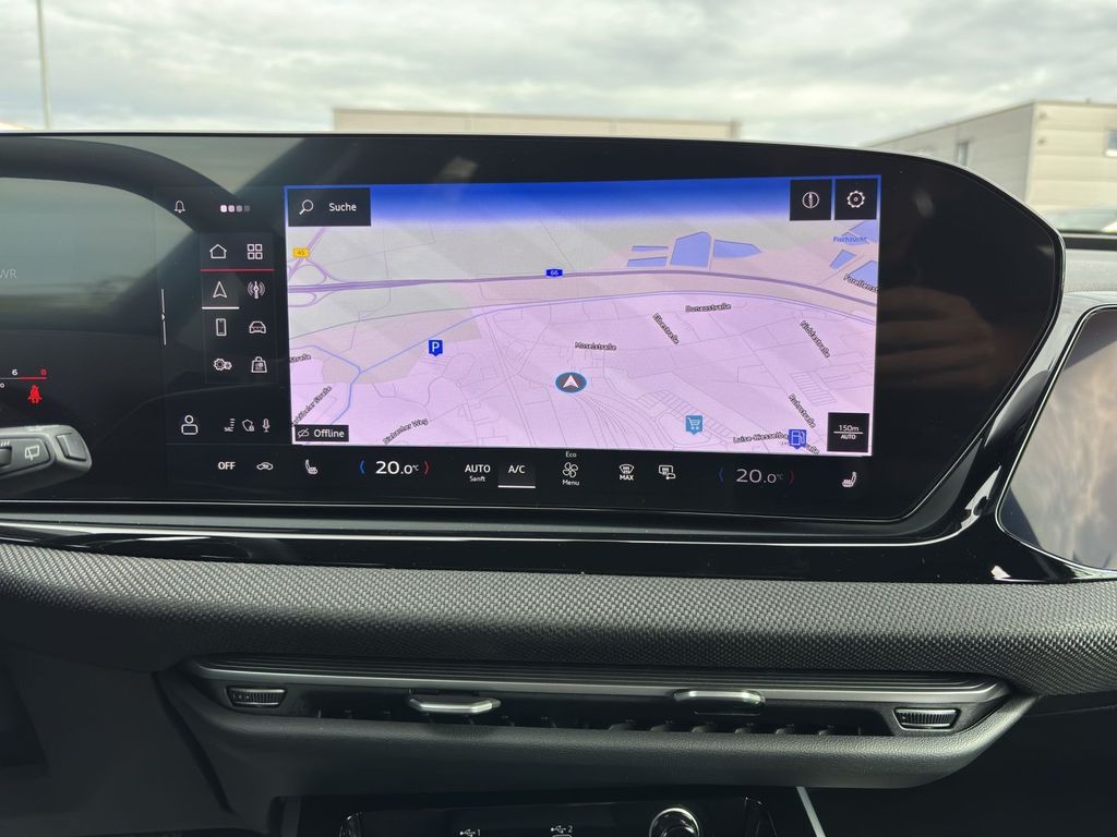 Audi A6 2025 г. Серебристый, пробег 26900 км