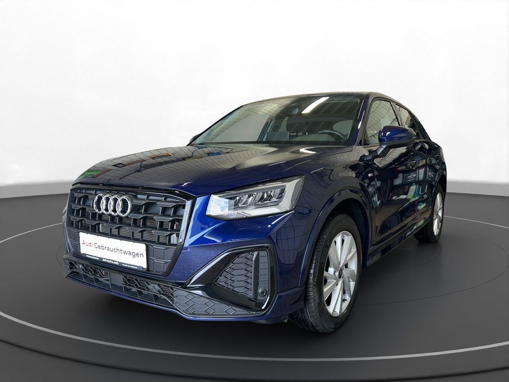 Audi Q2 2024 г. Синий, пробег 40797 км
