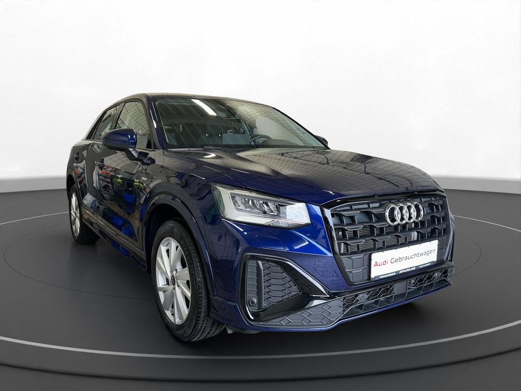 Audi Q2 2024 г. Синий, пробег 40797 км