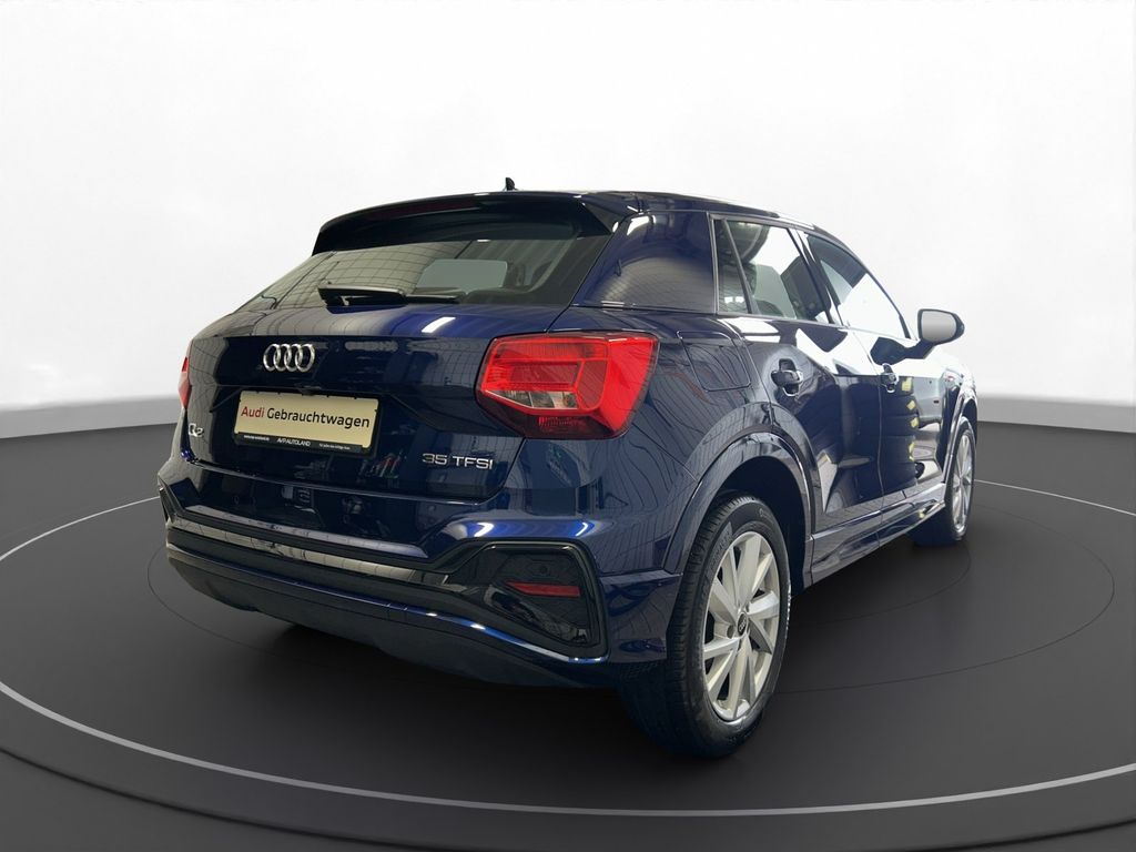 Audi Q2 2024 г. Синий, пробег 40797 км