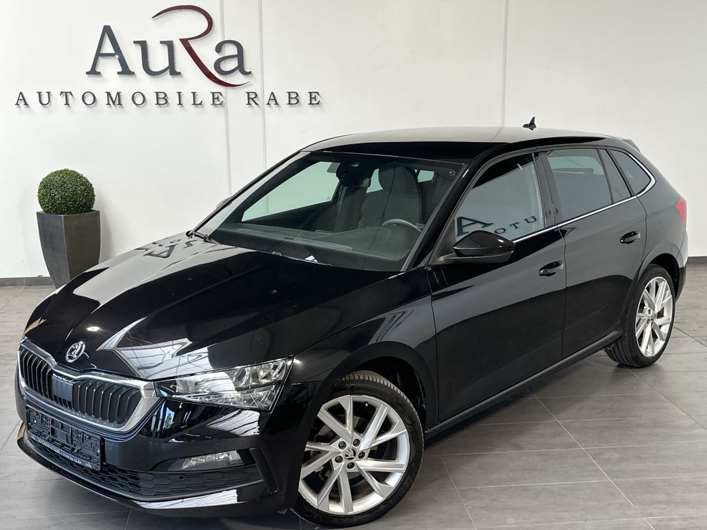 Skoda Scala 2023 г. Чёрный, пробег 44750 км