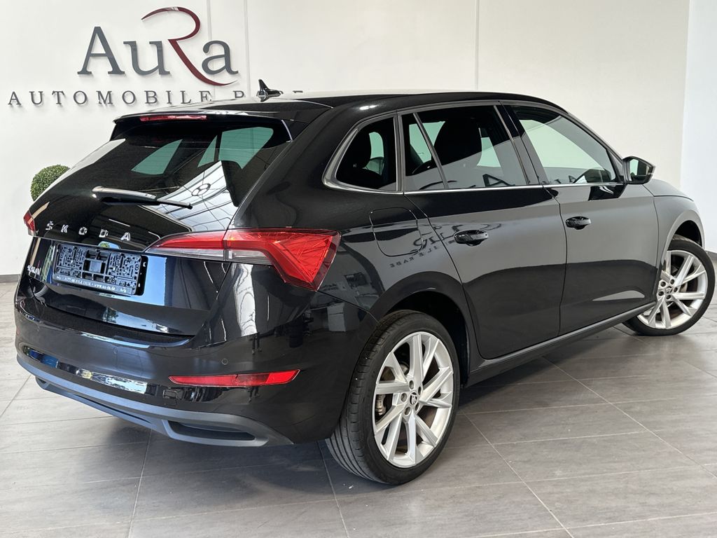 Skoda Scala 2023 г. Чёрный, пробег 44750 км