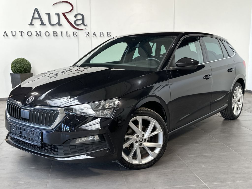 Skoda Scala 2023 г. Чёрный, пробег 42750 км