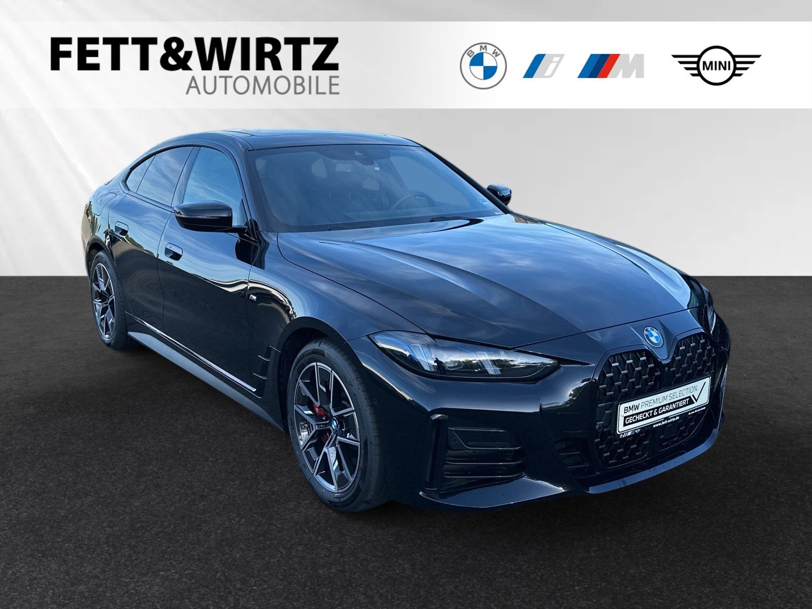 BMW 420 GRAN COUPÉ 2025 г. Чёрный, пробег 25510 км