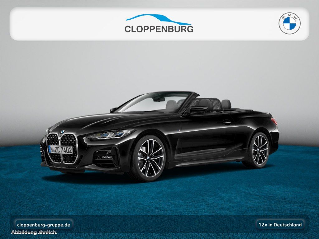 BMW 420 2021 г. Чёрный, пробег 52900 км