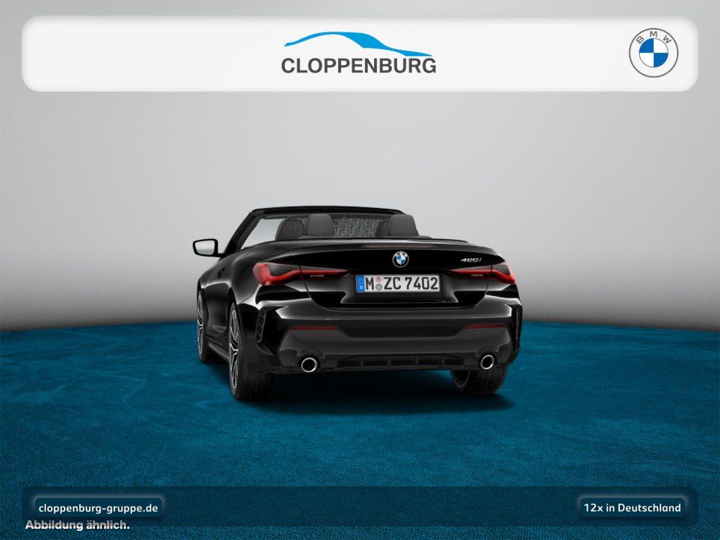 BMW 420 2021 г. Чёрный, пробег 52900 км
