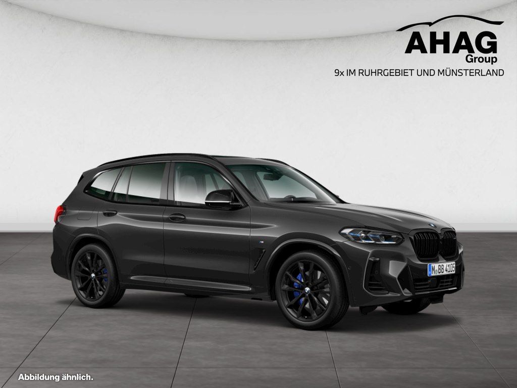 BMW X3 M40 2023 г. Серебристый, пробег 9463 км