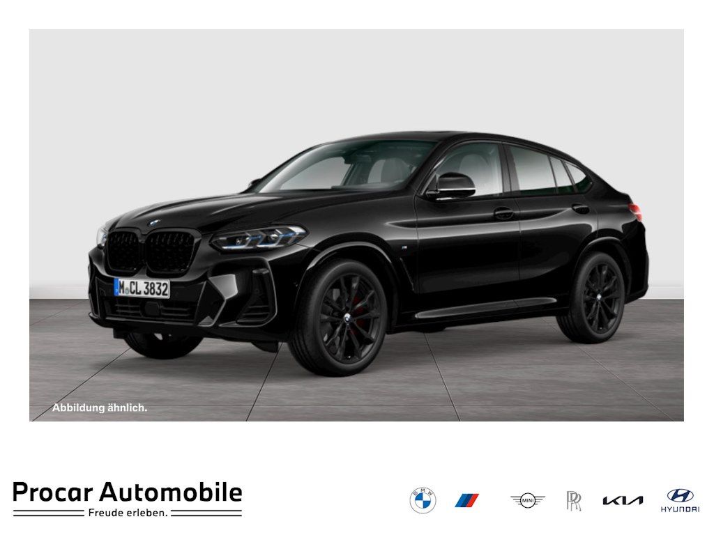 BMW X4 2025 г. Чёрный, пробег 18409 км