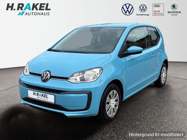 Volkswagen up! 2022 г. Синий, пробег 54285 км
