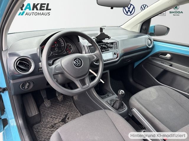 Volkswagen up! 2022 г. Синий, пробег 54285 км