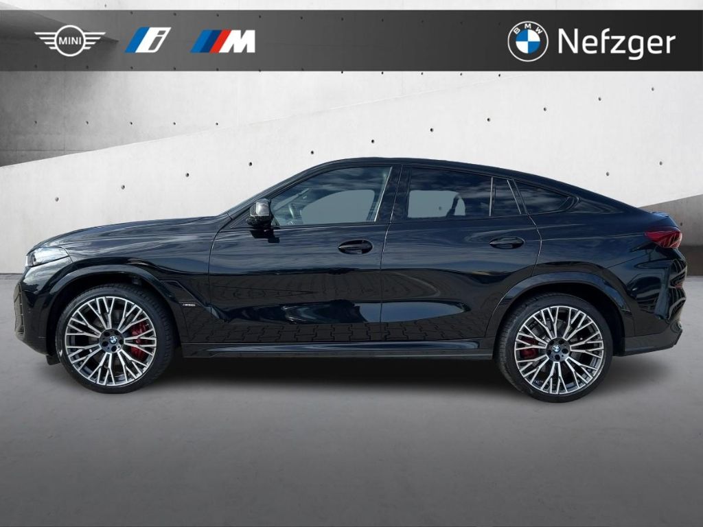 BMW X6 2024 г. Чёрный, пробег 28800 км