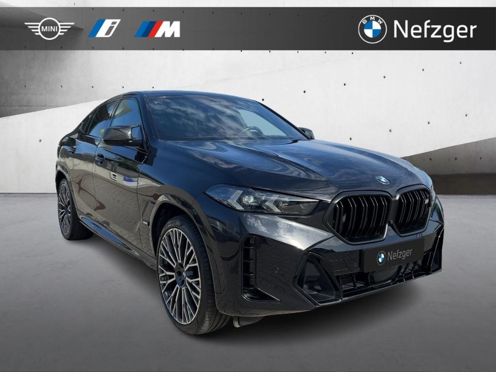 BMW X6 2024 г. Чёрный, пробег 28800 км