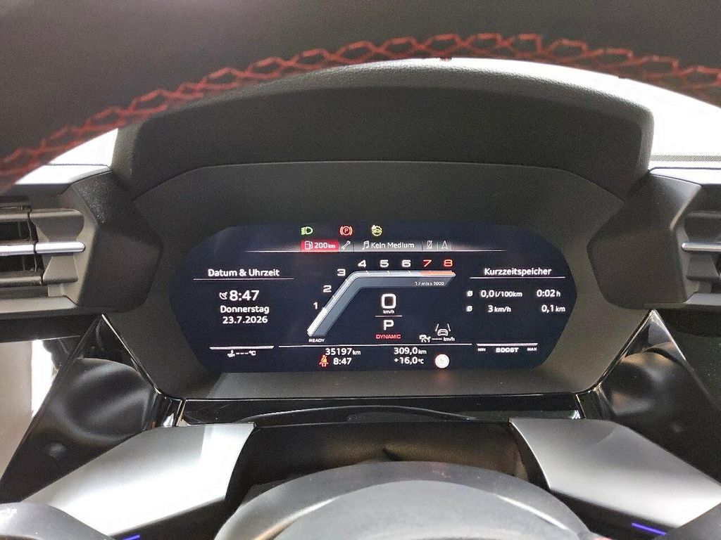 Audi S3 2022 г. Синий, пробег 35240 км