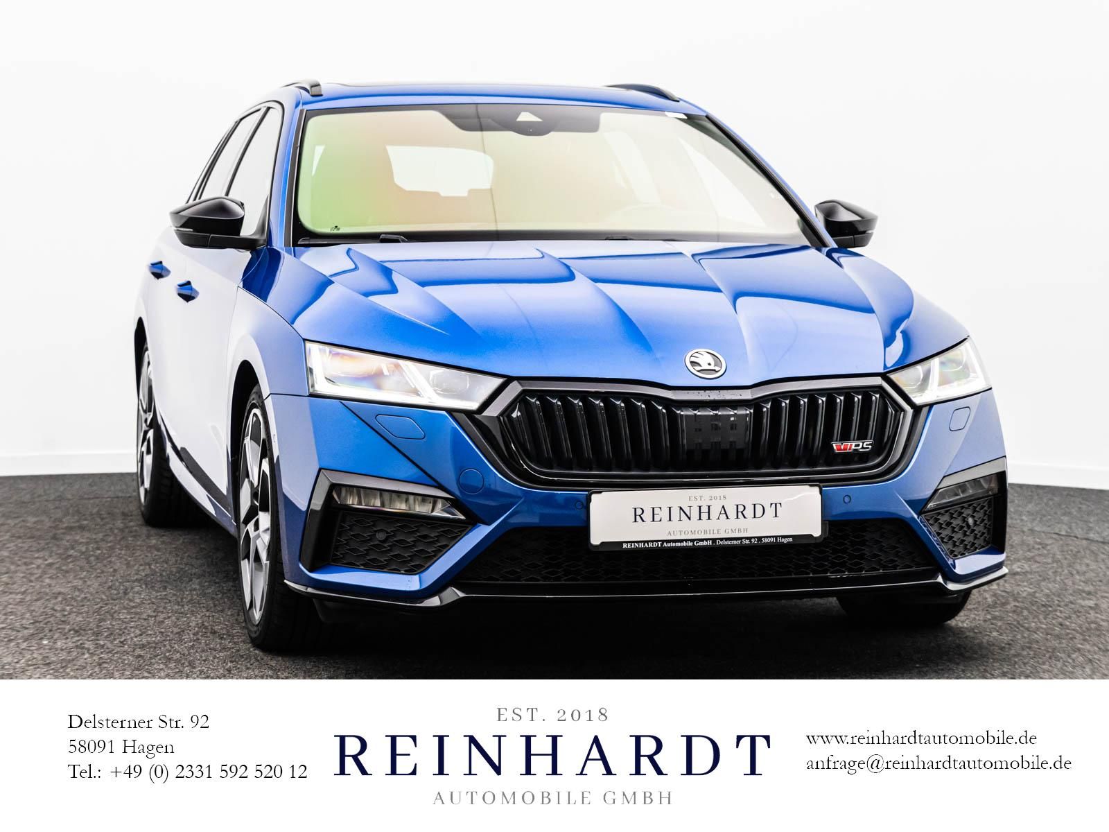 Skoda Octavia 2022 г. Синий, пробег 55437 км