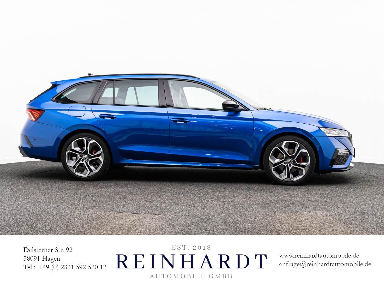 Skoda Octavia 2022 г. Синий, пробег 55437 км