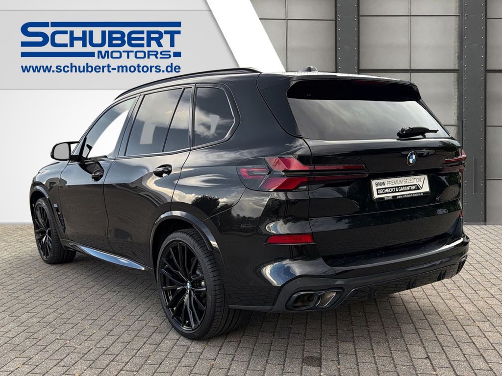BMW X5 2024 г. Чёрный, пробег 53757 км
