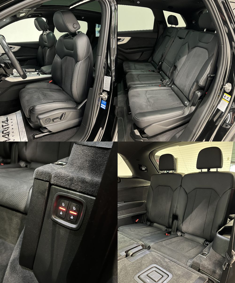 Audi Q7 2023 г. Чёрный, пробег 44000 км