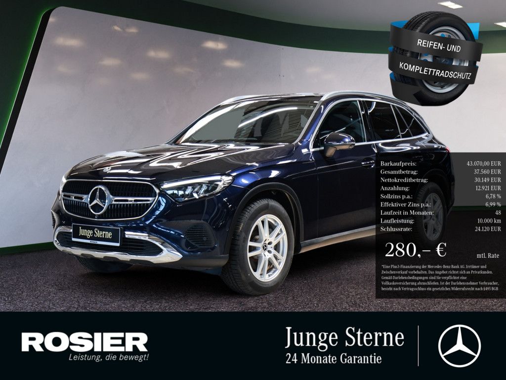 Mercedes-Benz GLC 220 2022 г. Синий, пробег 13817 км