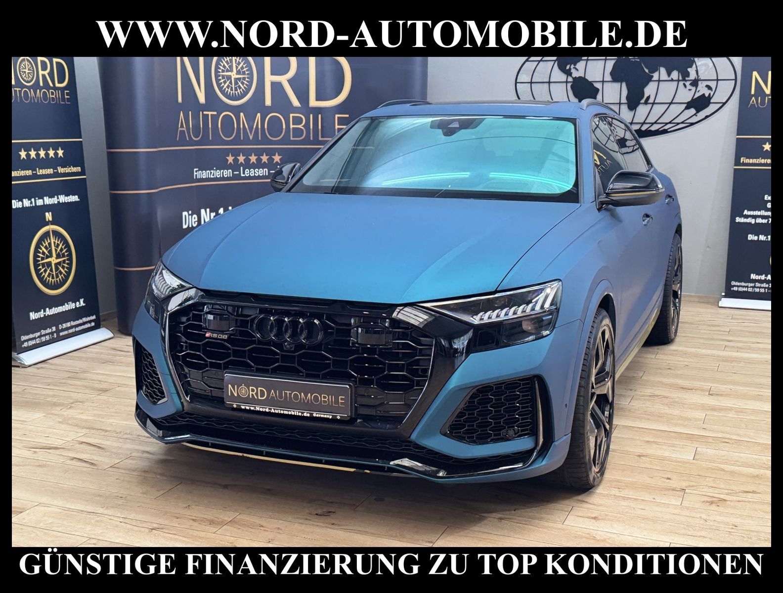 Audi RSQ8 2024 г. Чёрный, пробег 49900 км