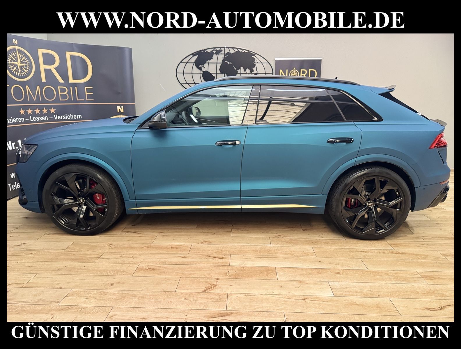Audi RSQ8 2024 г. Чёрный, пробег 49900 км
