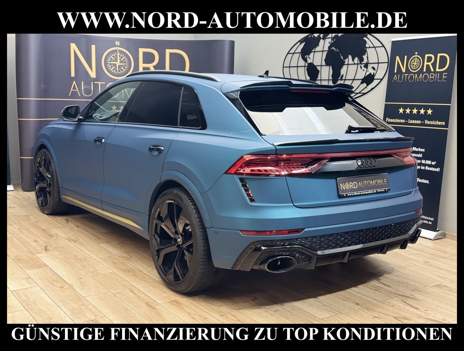 Audi RSQ8 2024 г. Чёрный, пробег 49900 км
