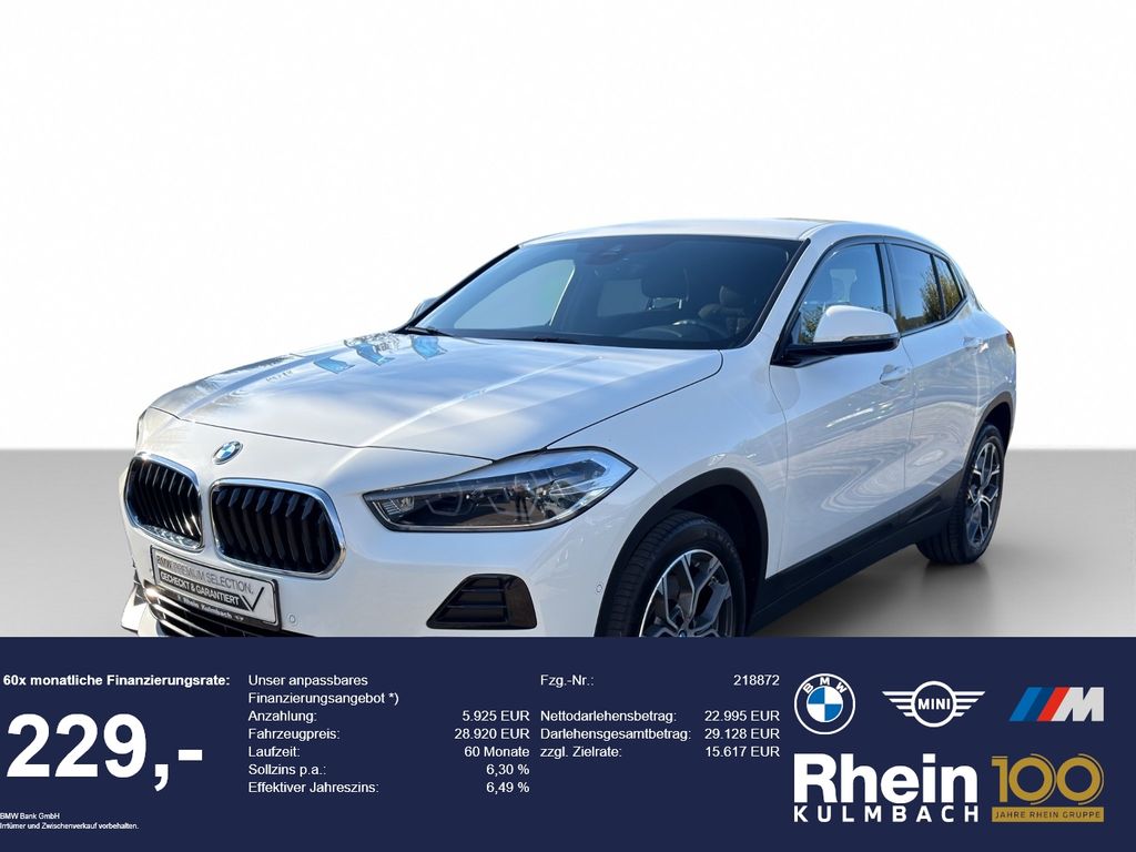 BMW X2 2022 г. Белый, пробег 46348 км