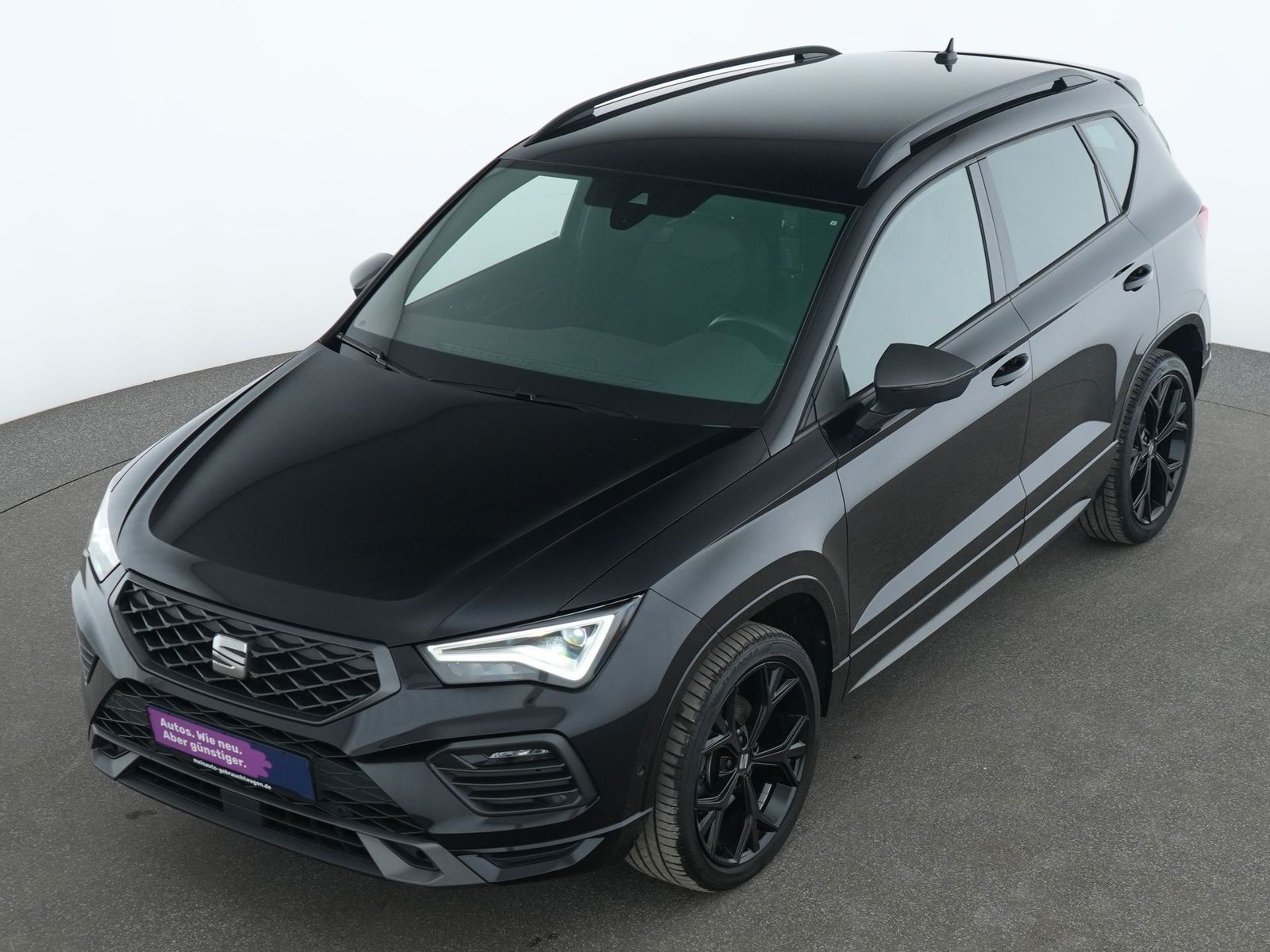 SEAT Ateca 2022 г. Чёрный, пробег 41513 км