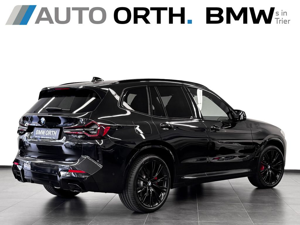 BMW X3 M40 2023 г. Чёрный, пробег 33900 км
