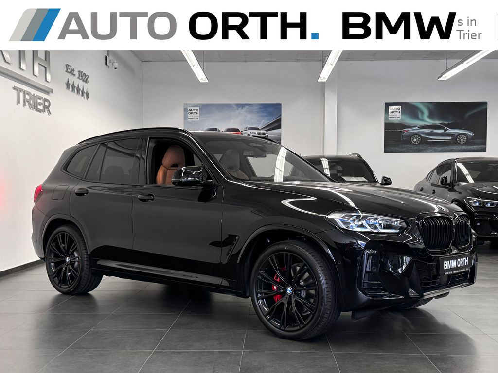 BMW X3 M40 2023 г. Чёрный, пробег 33900 км
