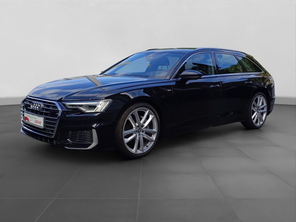 Audi A6 2023 г. Чёрный, пробег 39380 км