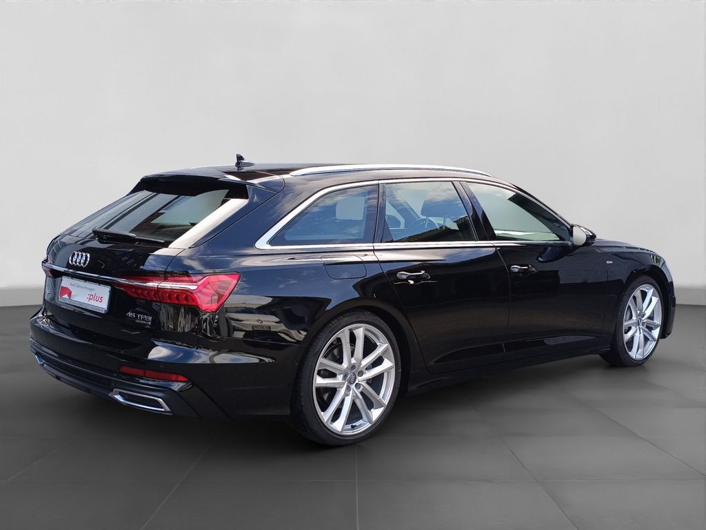 Audi A6 2023 г. Чёрный, пробег 39380 км