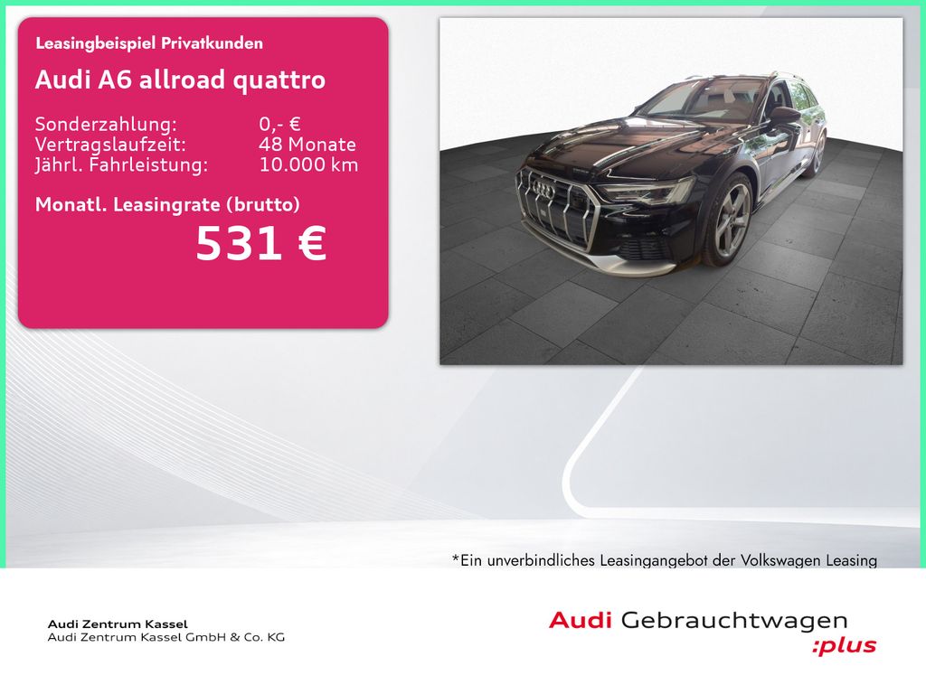 Audi A6 allroad 2024 г. Чёрный, пробег 38935 км
