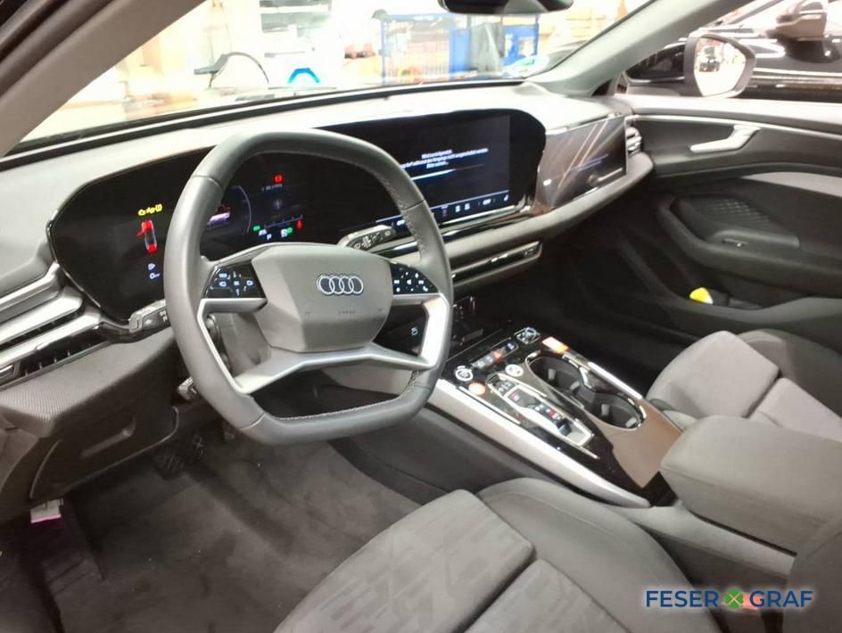 Audi A6 2025 г. Чёрный, пробег 18280 км