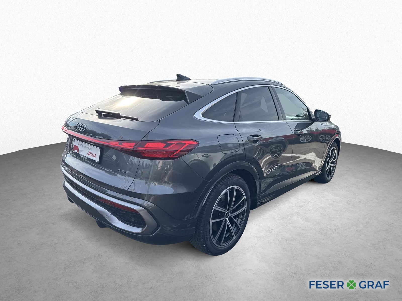 Audi Q5 2025 г. Серый, пробег 9580 км