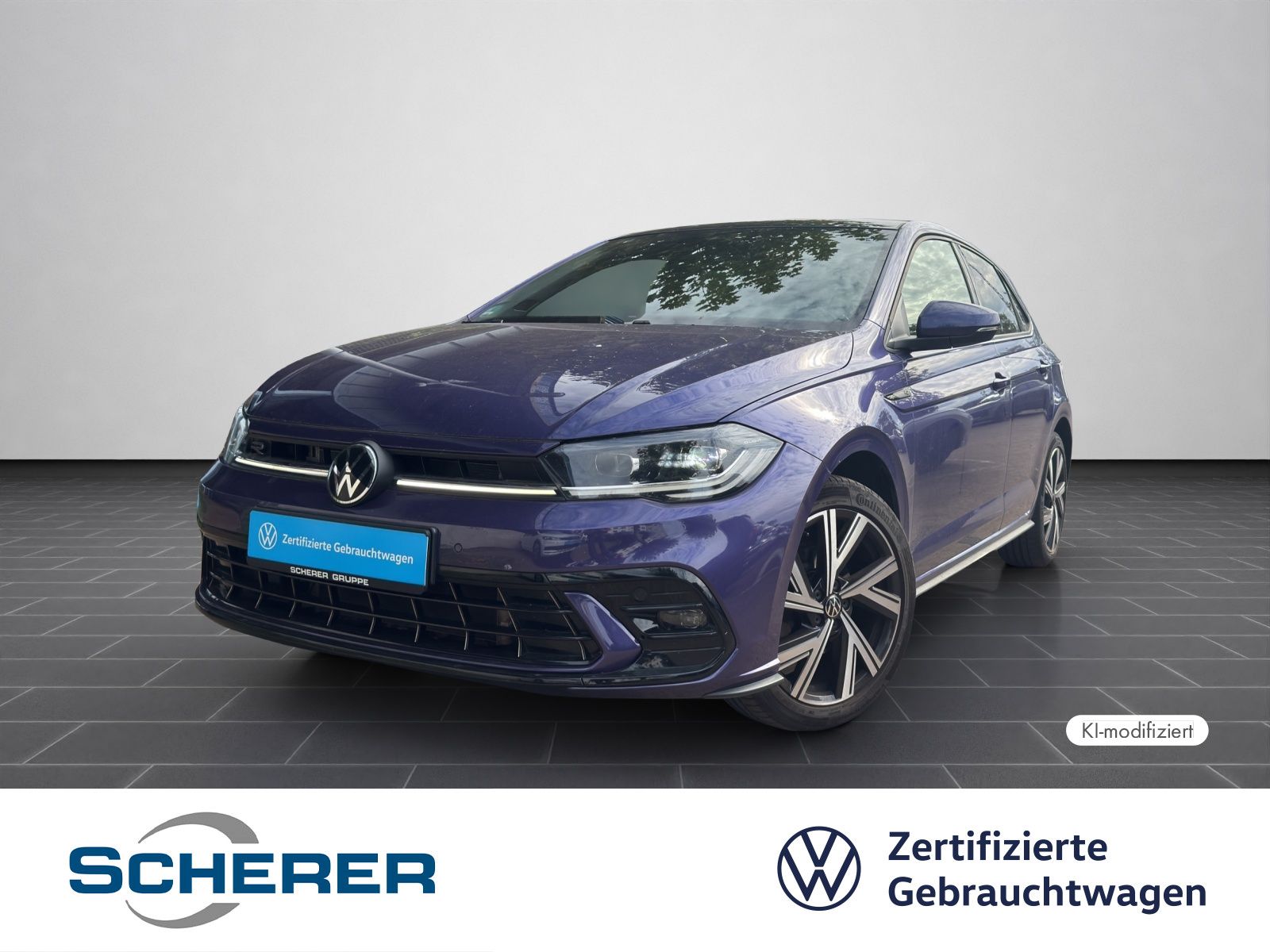 Volkswagen Polo 2023 г. Фиолетовый, пробег 51550 км