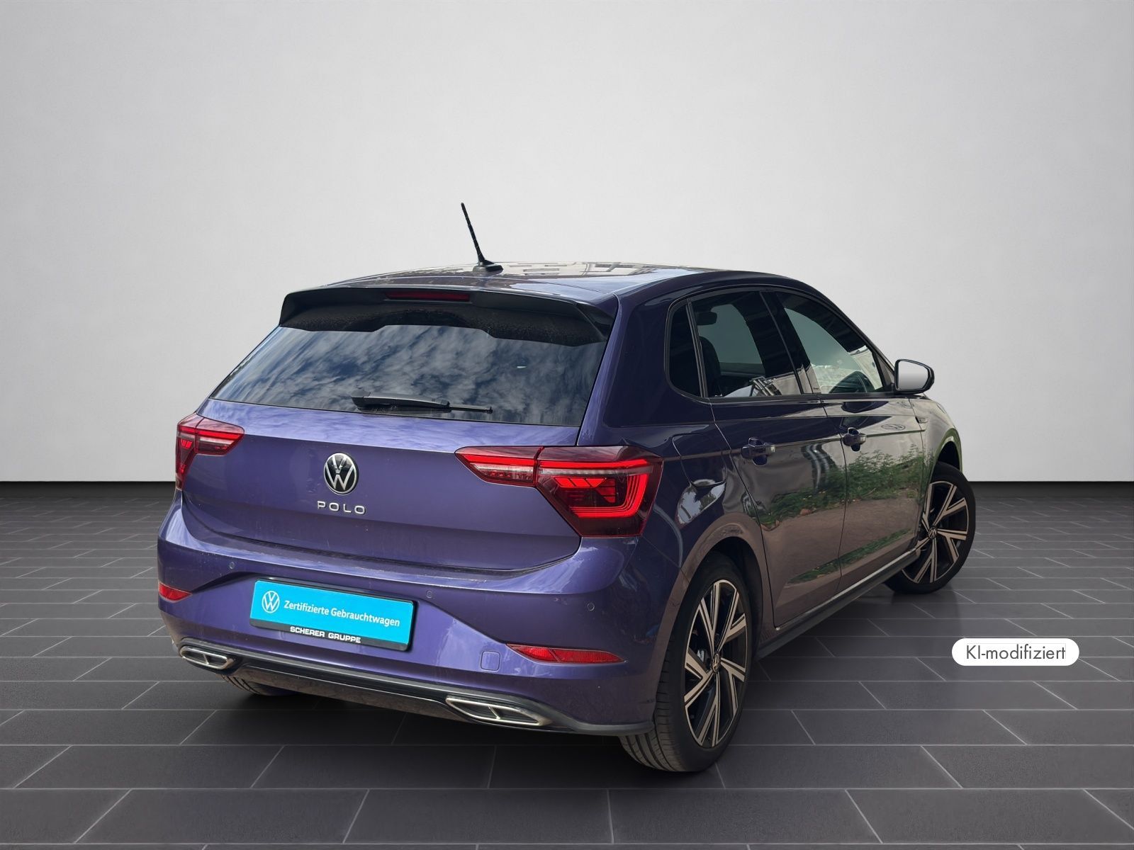 Volkswagen Polo 2023 г. Фиолетовый, пробег 51550 км