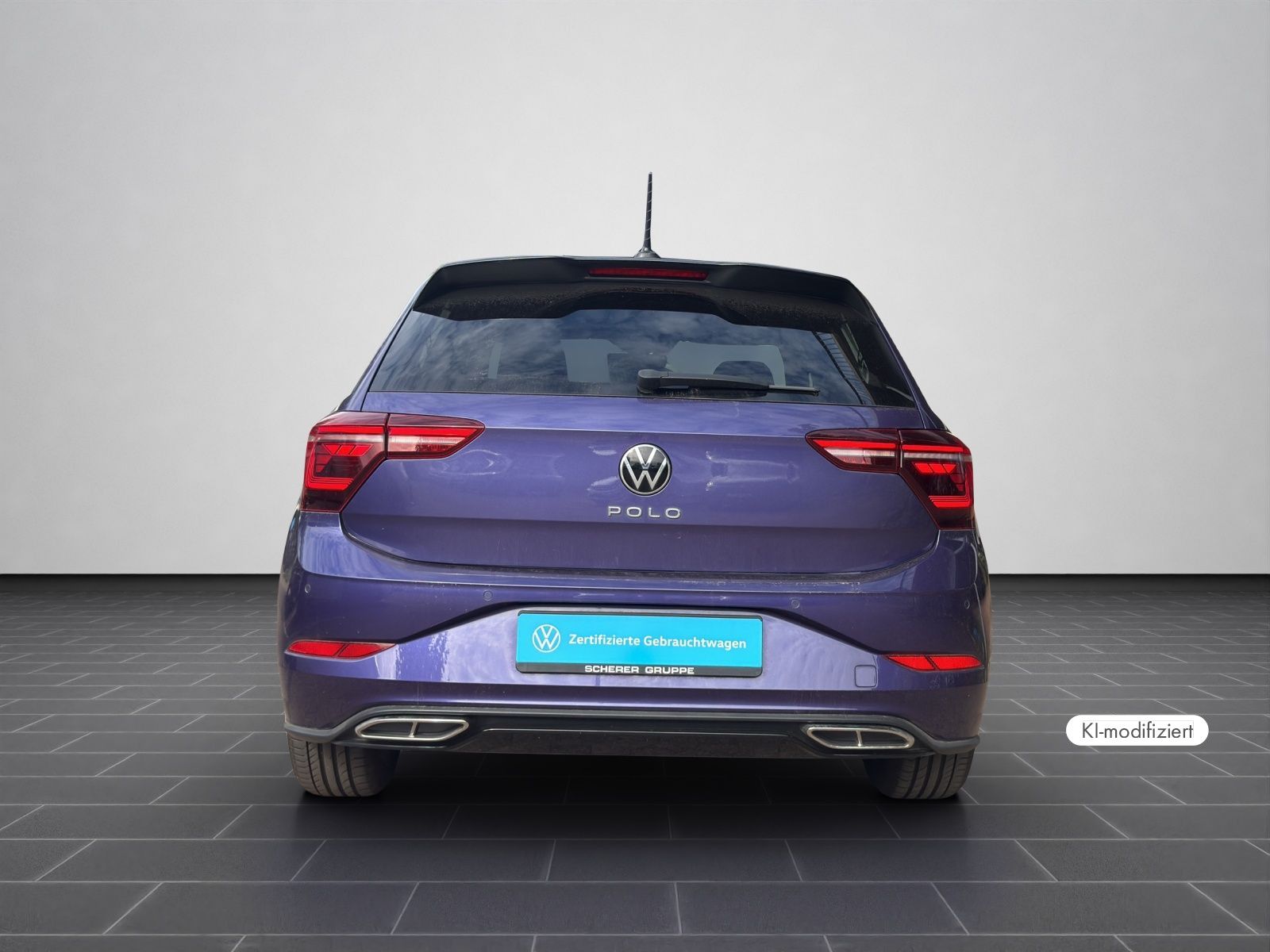Volkswagen Polo 2023 г. Фиолетовый, пробег 51550 км