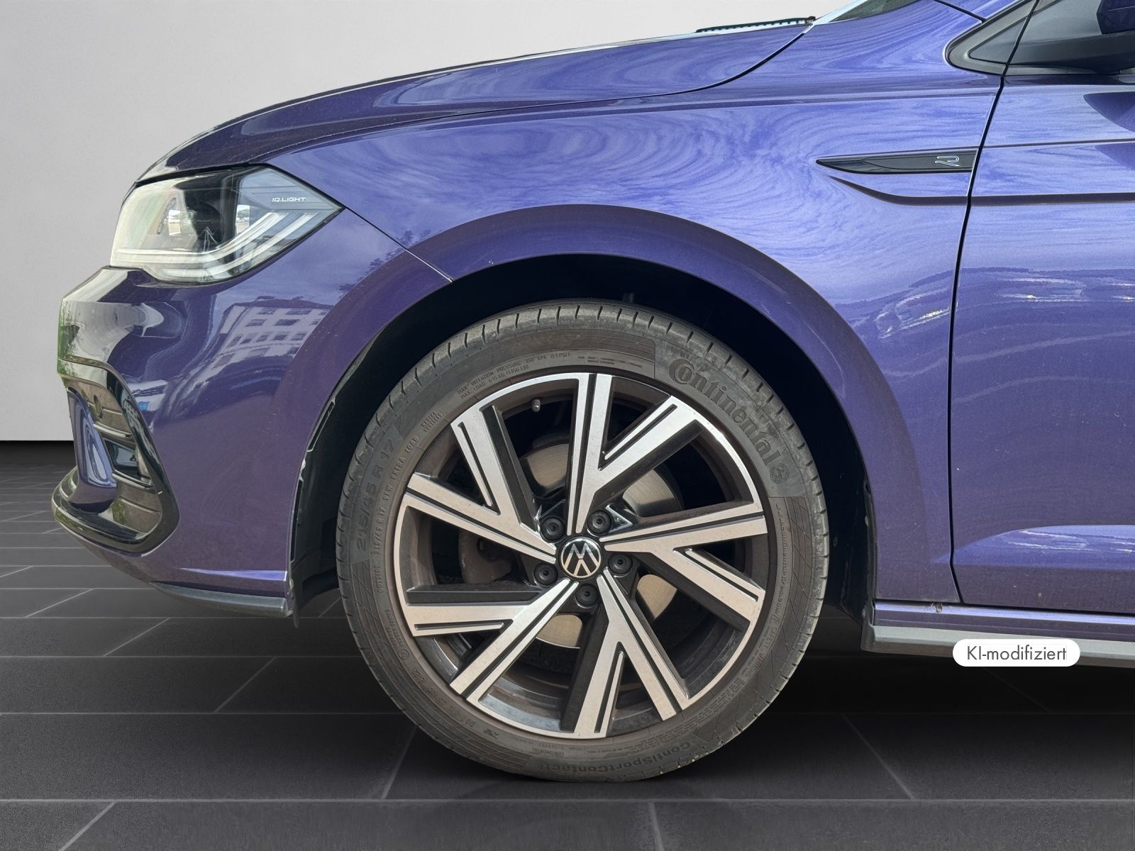 Volkswagen Polo 2023 г. Фиолетовый, пробег 51550 км