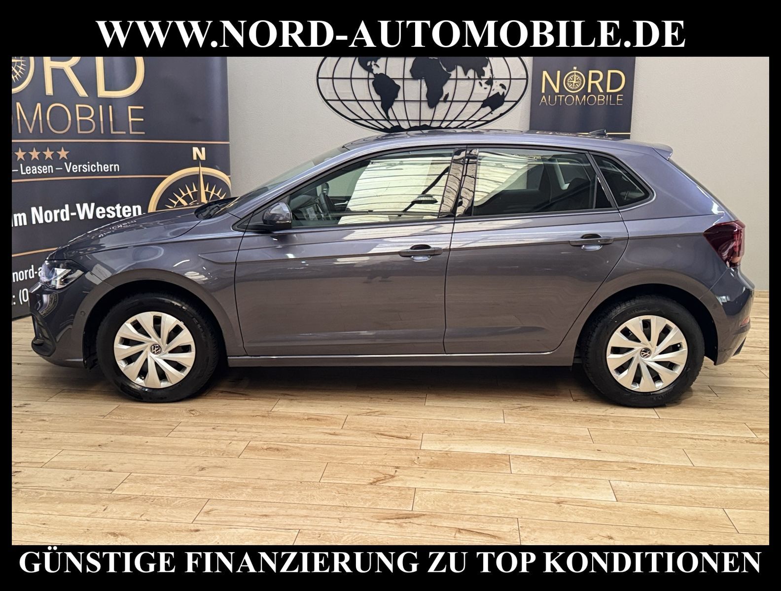 Volkswagen Polo 2023 г. Серый, пробег 58584 км