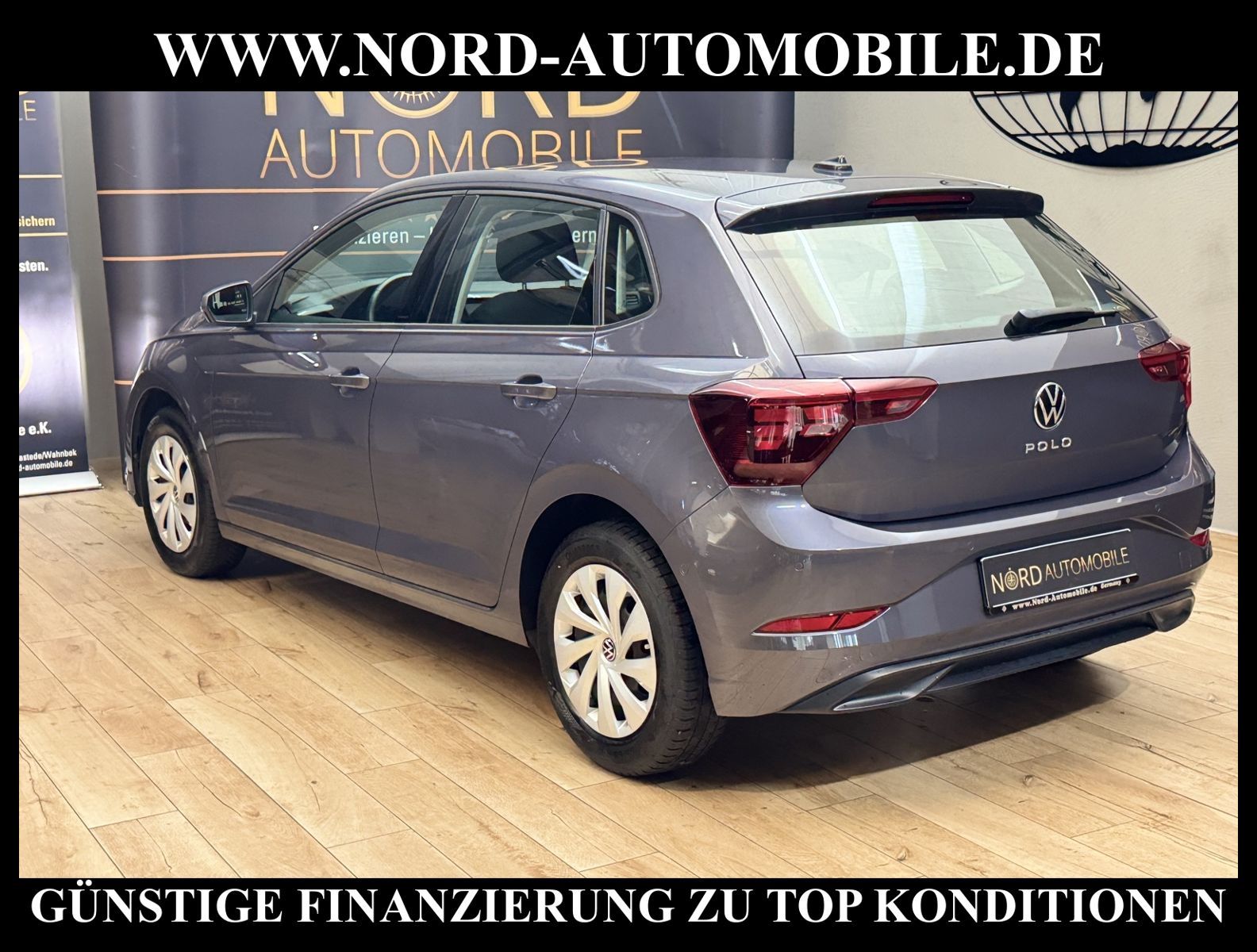 Volkswagen Polo 2023 г. Серый, пробег 58584 км