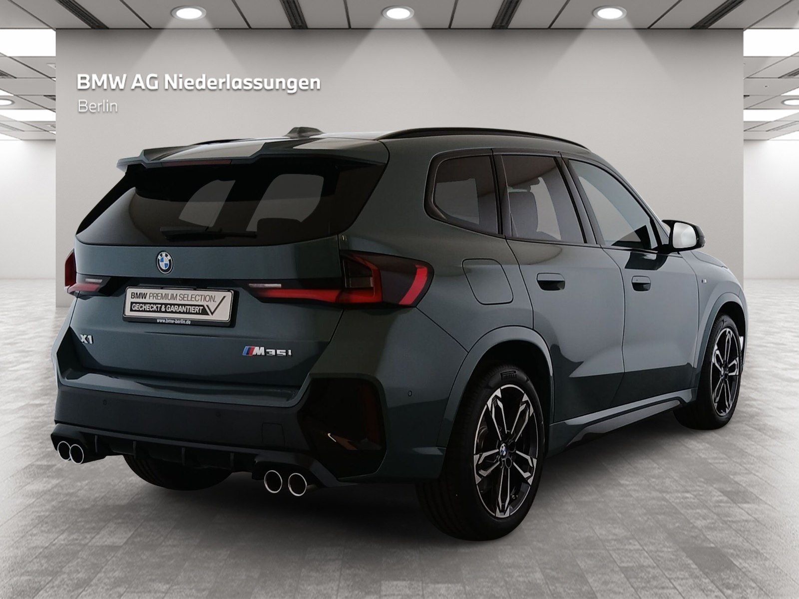 BMW X1 2025 г. Зелёный, пробег 7058 км