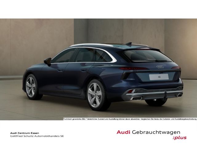 Audi A6 2026 г. Синий, пробег 22639 км
